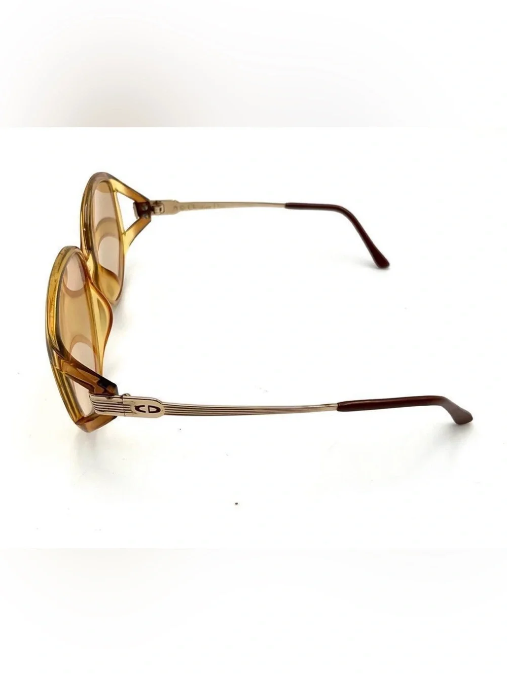 CHRISTIAN DIOR CD 2054 10 Clear Optyl Made in Germany Vintage Sunglasses